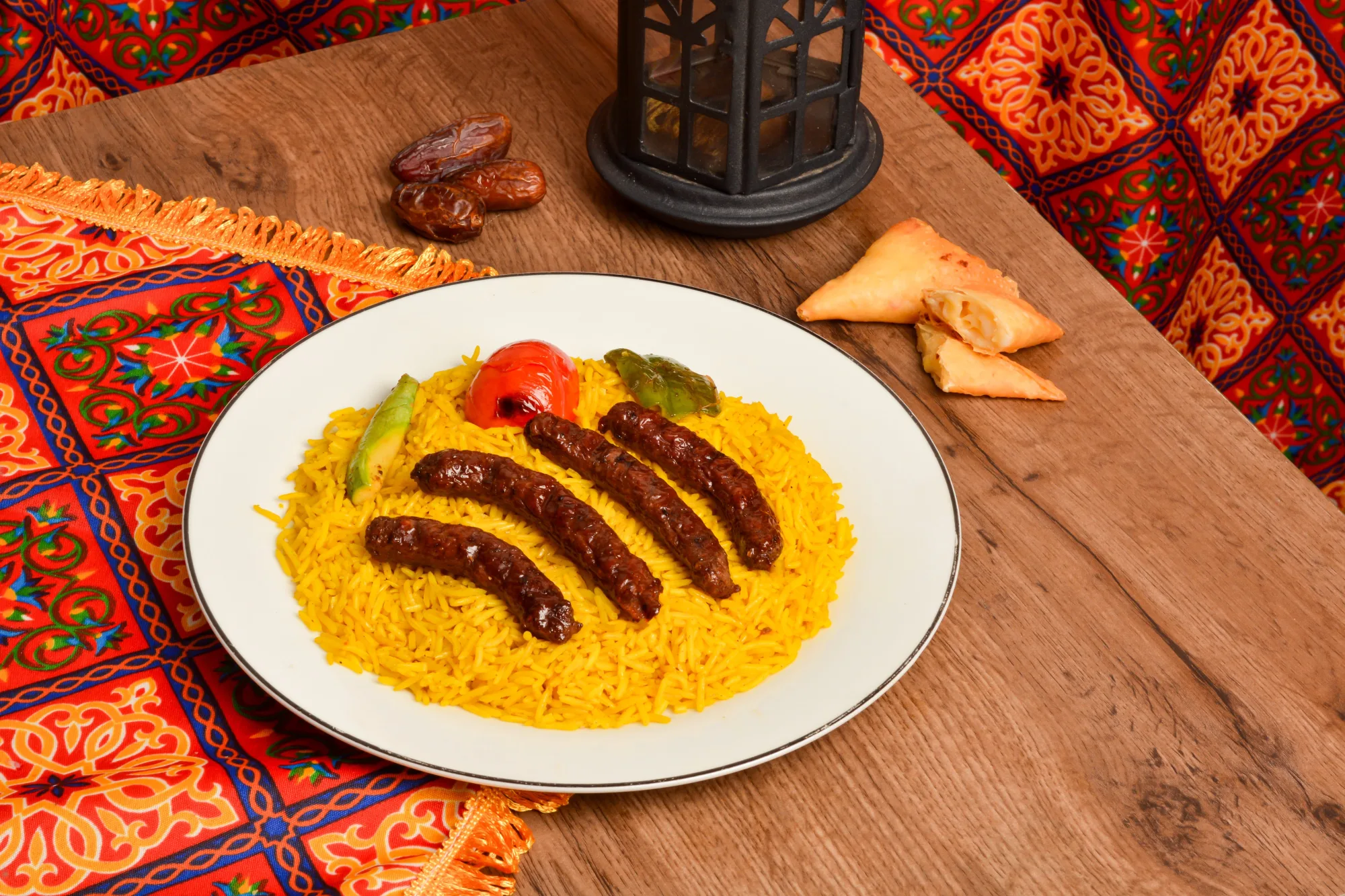 وجبة سجق مشوي