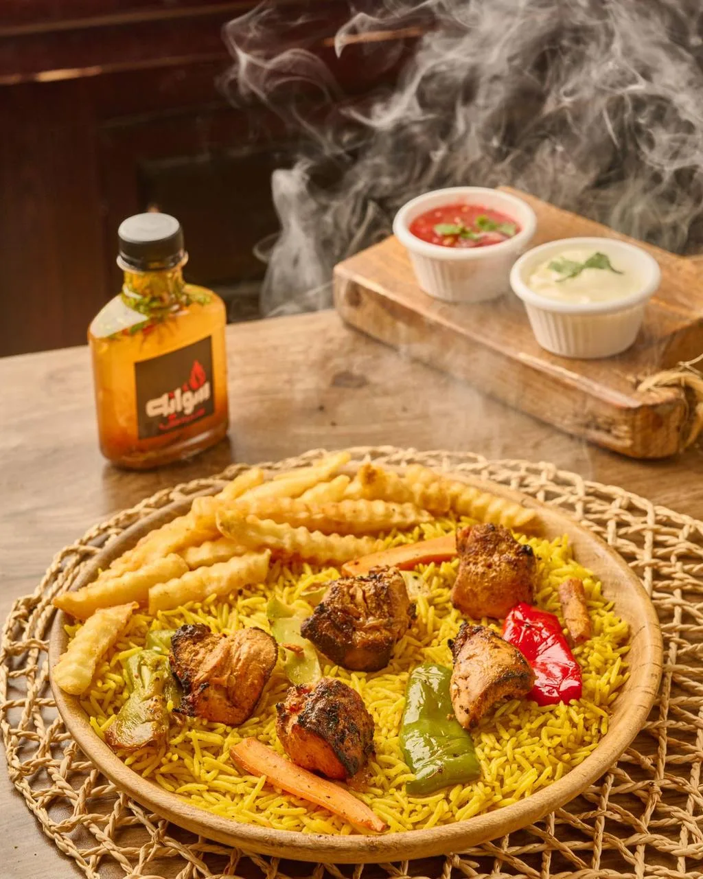 وجبة شيش طاووق (ع السريع)